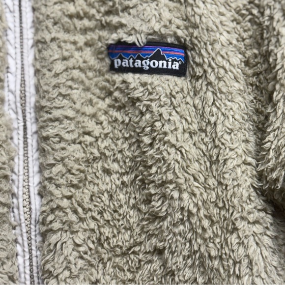 Patagonia Retro X Jacket Womens Medium Synchilla Deep Pile Sherpa Fleece Natural - Picture 2 of 10